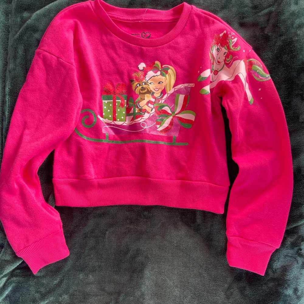 JoJo Siwa Pink Festive Sweater